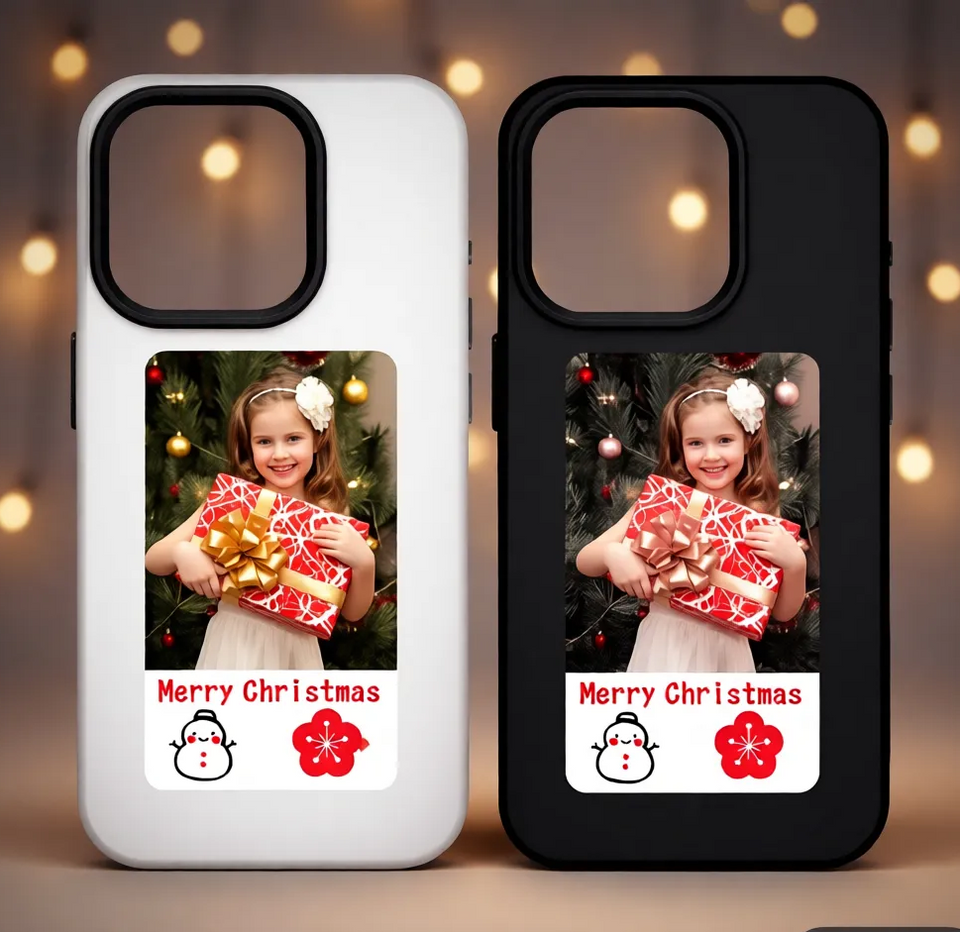 Coque pour Smartphone avec Écran E‑Ink personnalisable – Protection Antichoc et Affichage Effet Encre Électronique